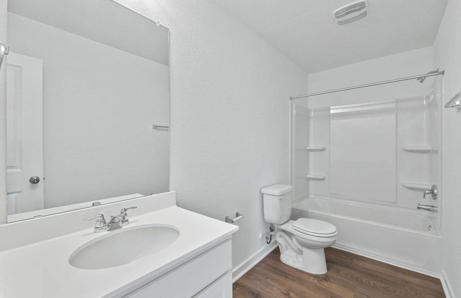 Furnished interior view inside a new home in Sonterra, Jarrell (Image 8).