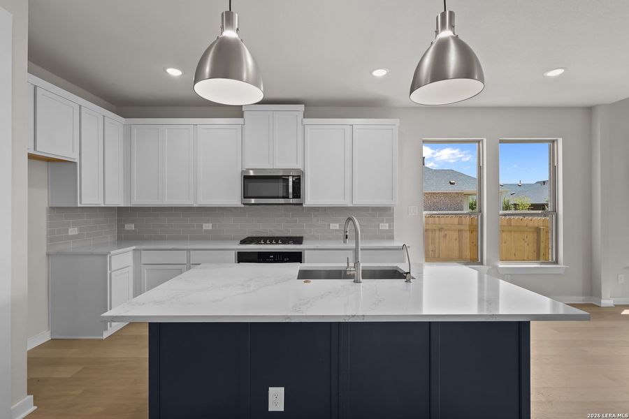 Furnished interior view inside a new home in Davis Ranch, San Antonio (Image 9).