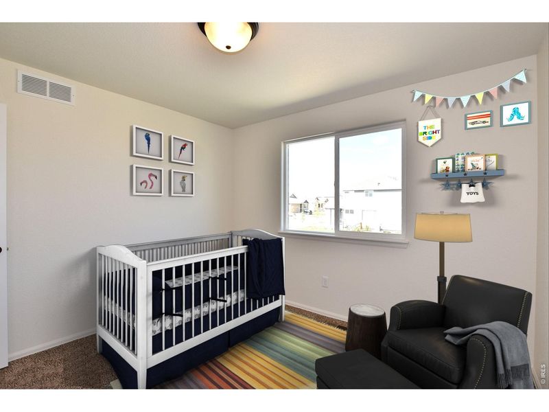 Furnished interior view inside a new home in , Johnstown (Image 16).