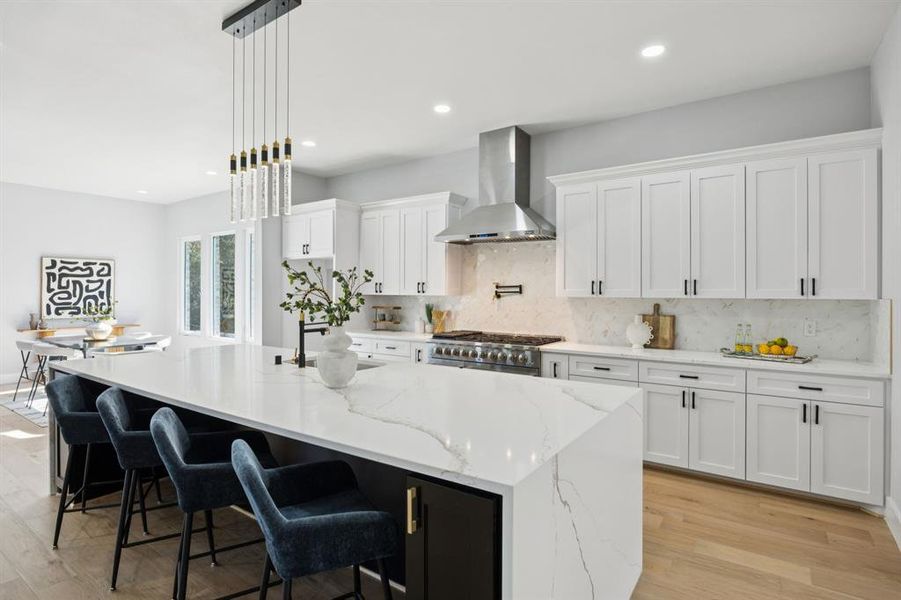 Furnished interior view inside a new home in , Cedar Hill (Image 19).