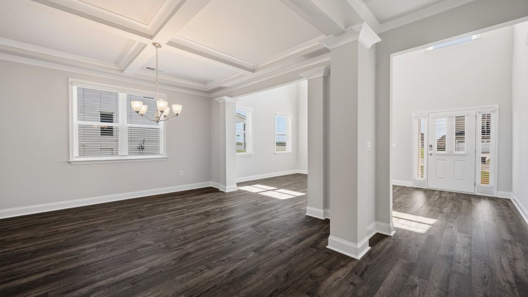 Spacious, unfurnished interior of a new home in Heritage Pointe, Senoia (Image 16).