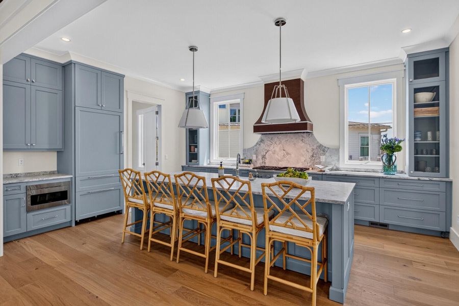 Furnished interior view inside a new home in , Johns Island (Image 10).