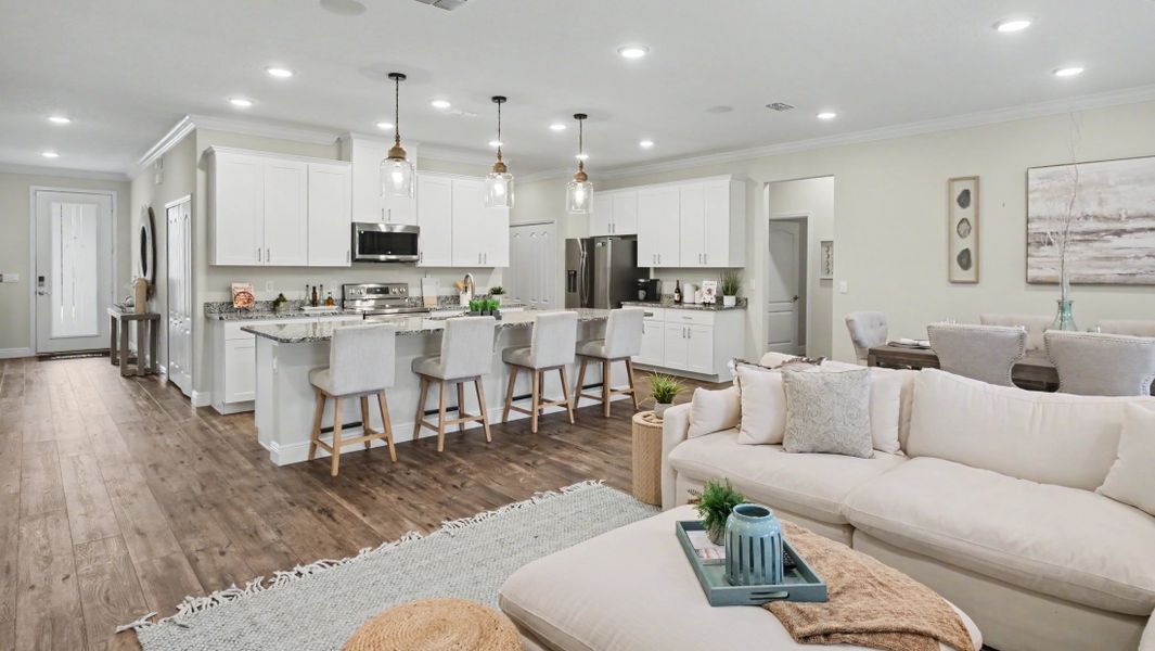 Representative furnished interior of a home built from the Wilmington by Maronda Homes in Eagle Crest, Grant-Valkaria (Image 35). Representative furnished interior of a home built from the Wilmington by Maronda Homes in Eagle Crest, Grant-Valkaria (Image 35).