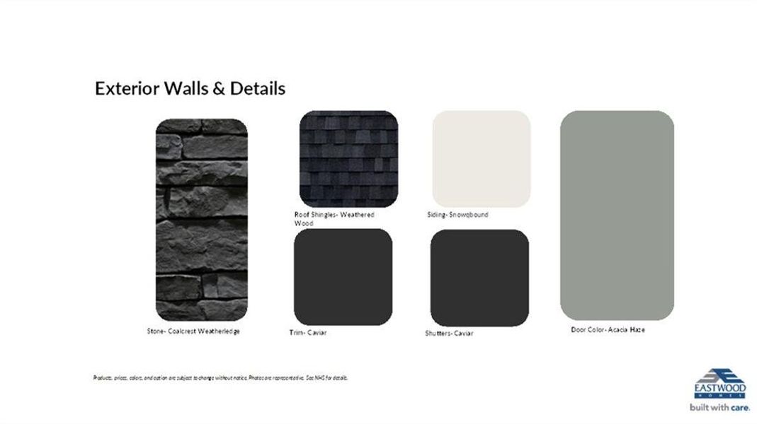 Sample of building materials used in homes in Twin Lakes, Hoschton (Image 27).