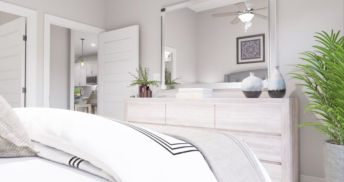 Furnished interior view inside a new home in Oxford Station, Gallatin (Image 12).