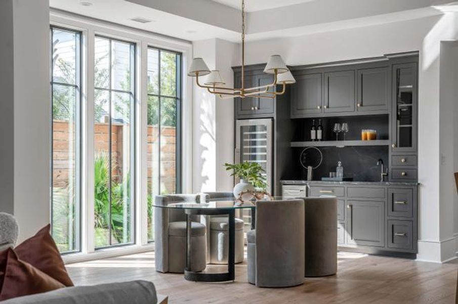 Furnished interior view inside a new home in , Mount Pleasant (Image 15).