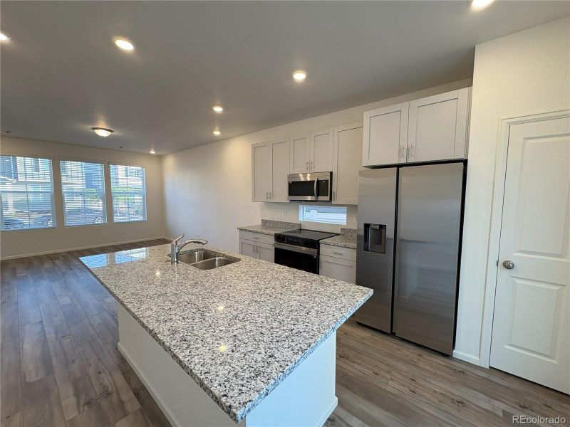 Furnished interior view inside a new home in Green Valley Ranch, Aurora (Image 12).