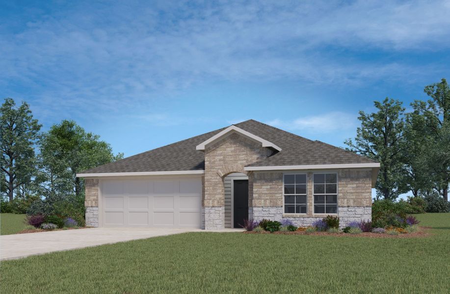 Representative exterior photo of a completed home built from the Seabrook by D.R. Horton in London Towne, Corpus Christi, TX (Image 2). Representative exterior photo of a completed home built from the Seabrook by D.R. Horton in London Towne, Corpus Christi, TX (Image 2).