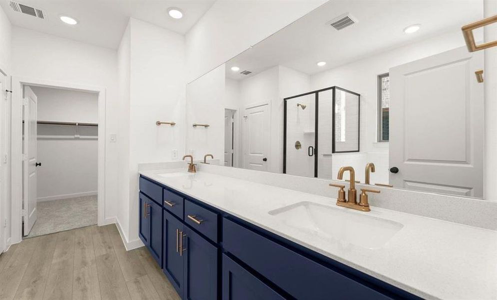 Primary Bathroom Representative Photo featuring the Sapphire Collection