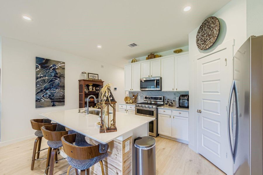 Furnished interior view inside a new home in , Katy (Image 11). Furnished interior view inside a new home in , Katy (Image 11).