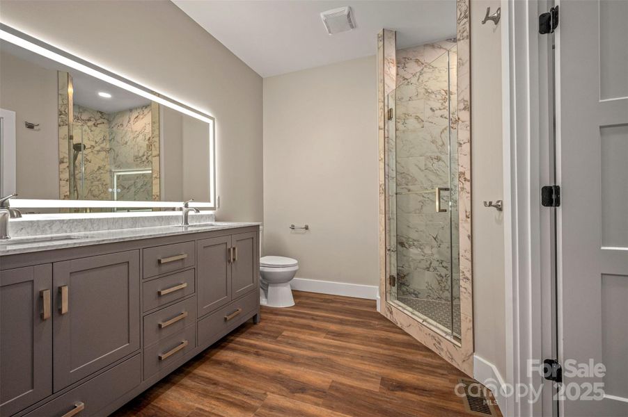 Furnished interior view inside a new home in , Flat Rock (Image 4).