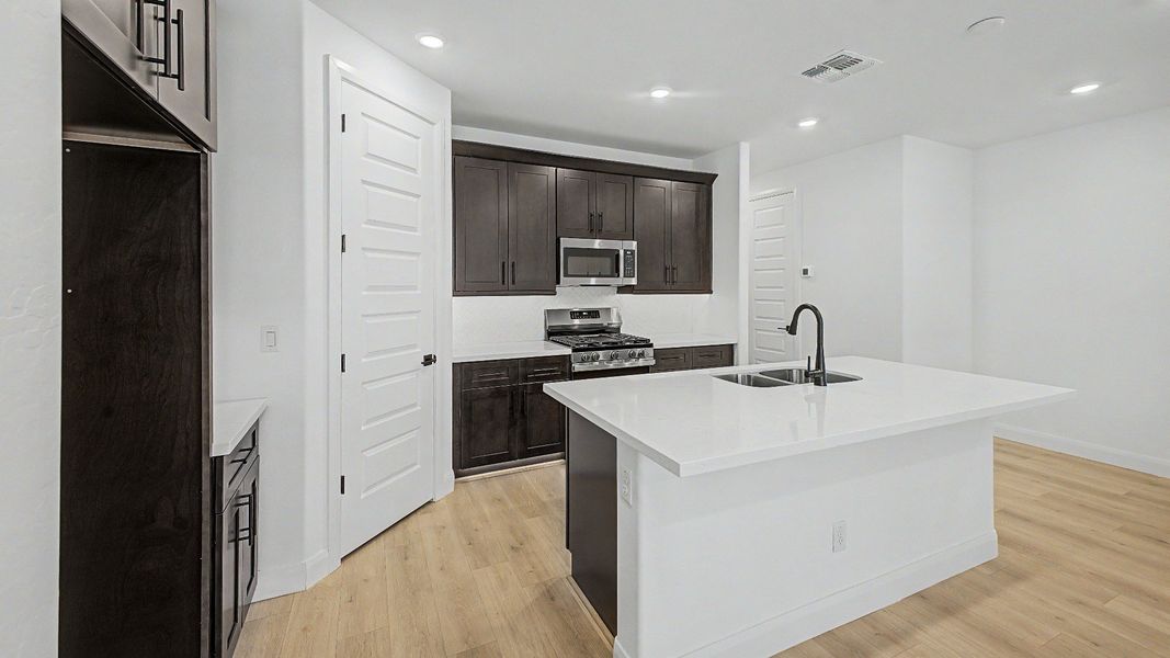 Furnished interior view inside a new home in Flora at Surprise City Center, Surprise (Image 21).