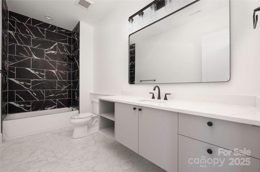 Furnished interior view inside a new home in , Charlotte (Image 41).