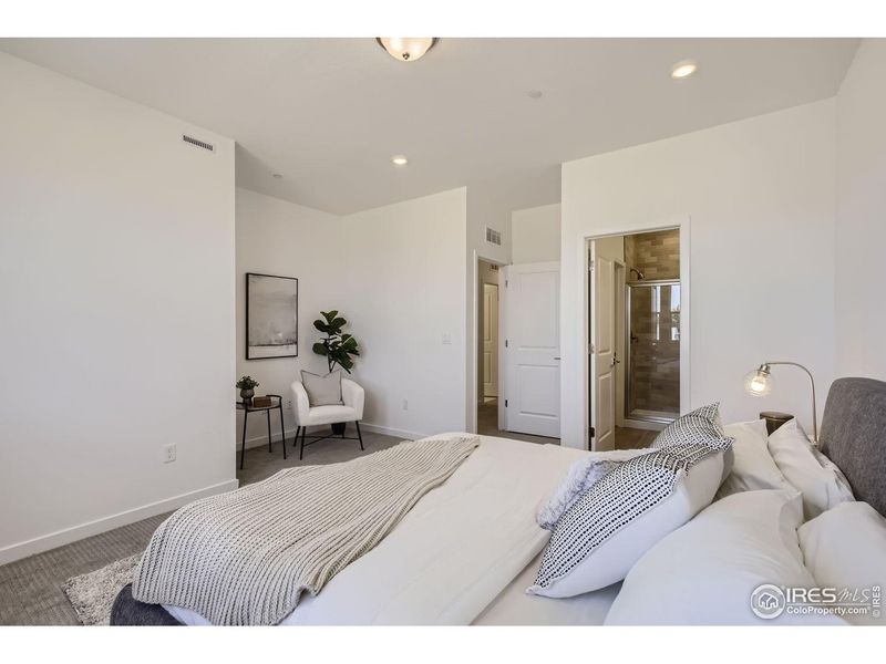 Furnished interior view inside a new home in Mountain Brook, Longmont (Image 10).