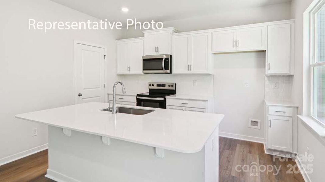 Furnished interior view inside a new home in The Falls at Newton, Newton (Image 3).