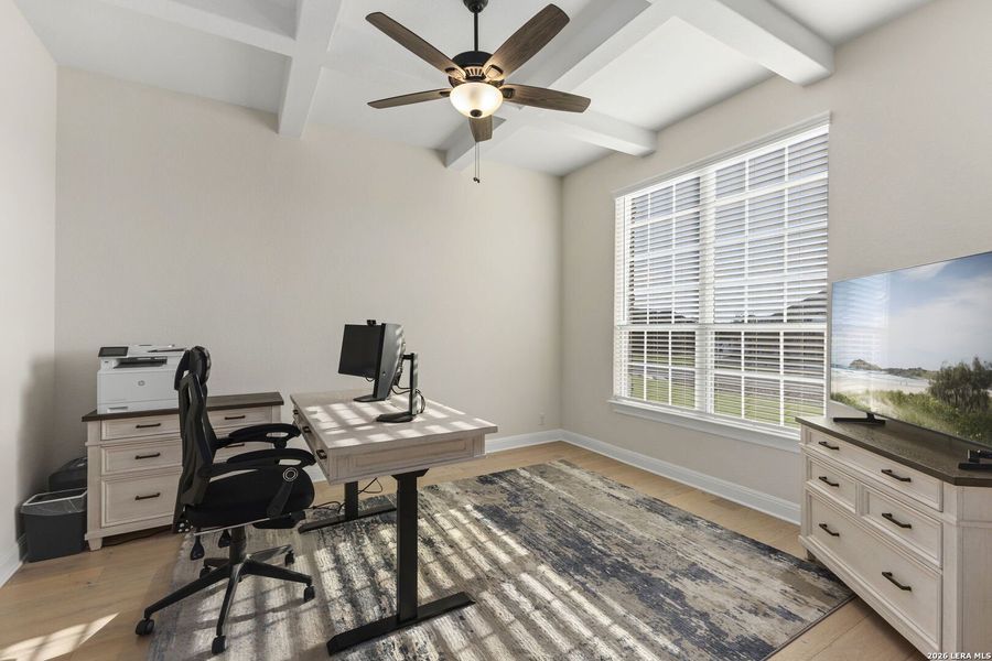 Furnished interior view inside a new home in Waldsanger, New Braunfels (Image 14).