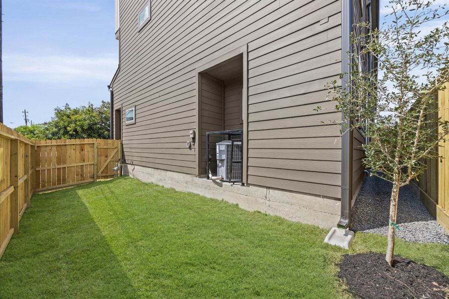 Exterior details and patio area of a home in , Houston (Image 24). Exterior details and patio area of a home in , Houston (Image 24).