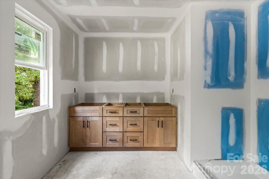 Primary bathroom: Under-Construction