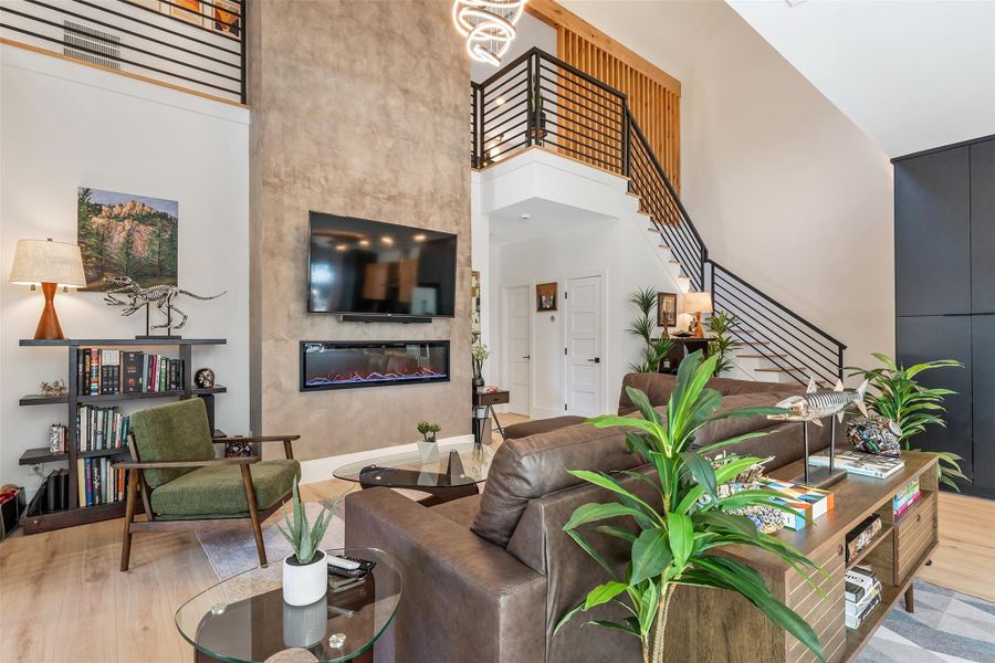 Furnished interior view inside a new home in , Montgomery (Image 4). Furnished interior view inside a new home in , Montgomery (Image 4).