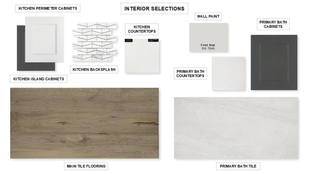 Sample of building materials used in homes in Marvida 55' - Gated, Cypress (Image 9). Sample of building materials used in homes in Marvida 55' - Gated, Cypress (Image 9).