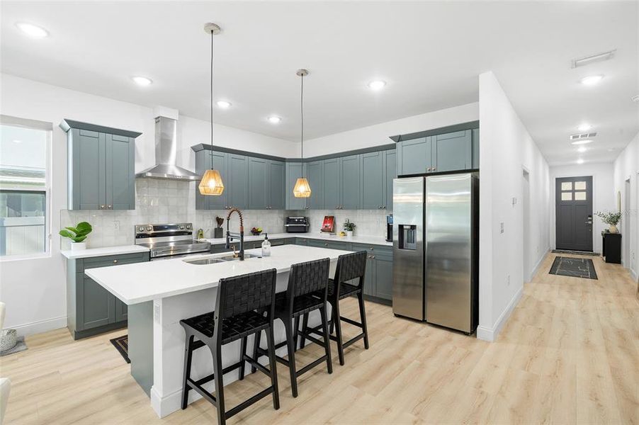 Furnished interior view inside a new home in , Tampa (Image 28). Furnished interior view inside a new home in , Tampa (Image 28).