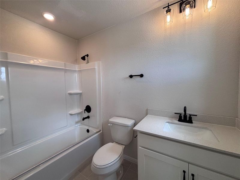 Furnished interior view inside a new home in The Colony, Bastrop (Image 7).