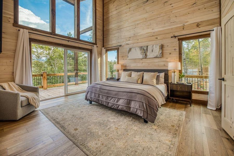 Furnished interior view inside a new home in , Mineral Bluff (Image 4). Furnished interior view inside a new home in , Mineral Bluff (Image 4).
