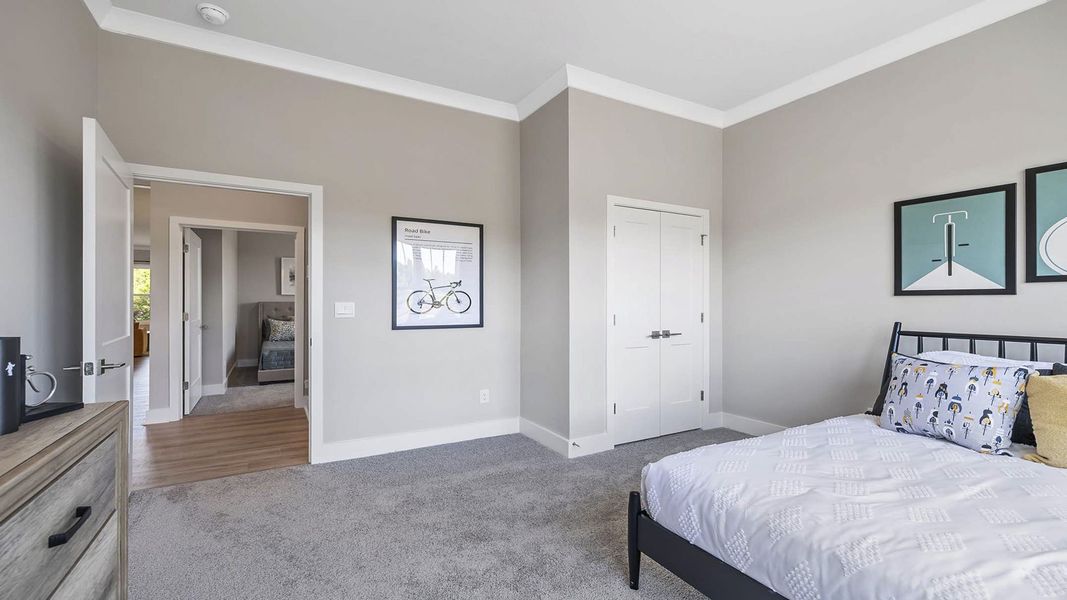 Furnished interior view inside a new home in Cottonwood Ridge, Piedmont (Image 9).