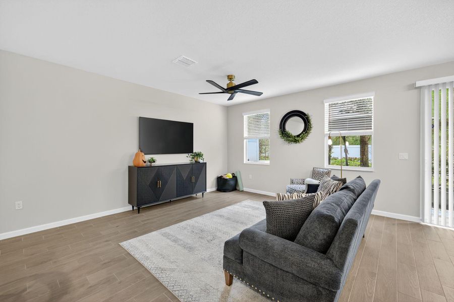 Furnished interior view inside a new home in , Stuart (Image 10).
