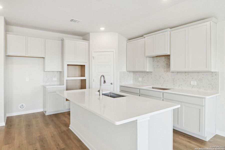 Furnished interior view inside a new home in Legendary Trails - Classic Series, Cibolo (Image 8).