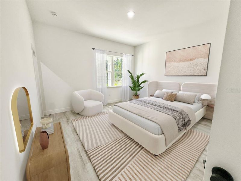 Furnished interior view inside a new home in , Ocala (Image 6).