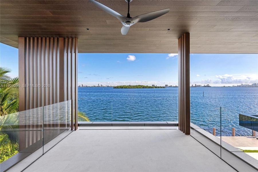 Exterior details and patio area of a home in , North Miami (Image 33).