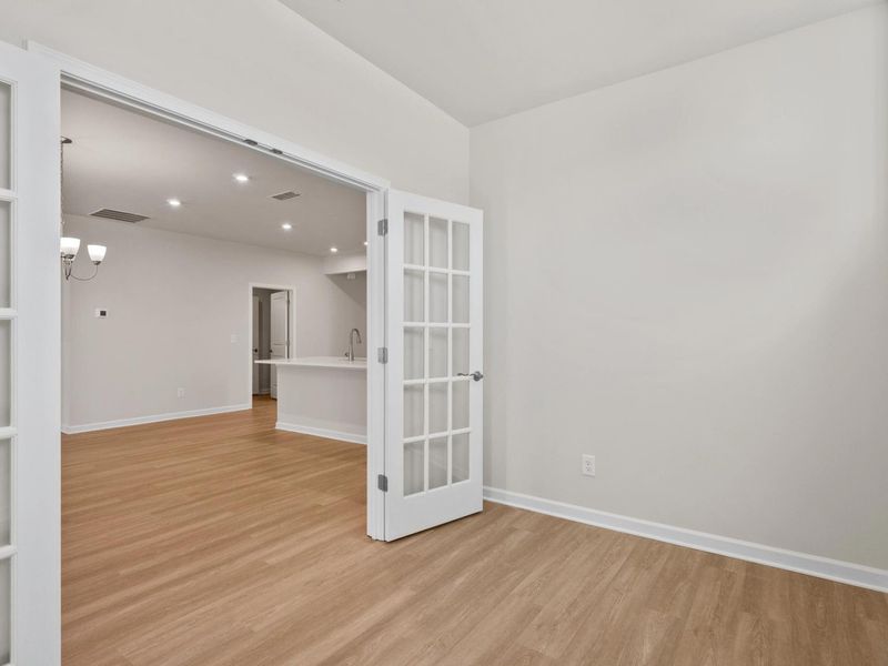 Representative unfurnished interior of a home built from the The Dawson C by Davidson Homes LLC in Kelly Preserve, Loganville (Image 11).