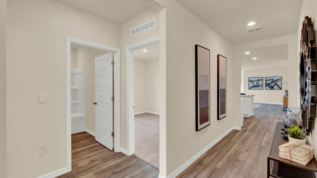 Representative furnished interior of a home built from the Lakeside by D.R. Horton in Sagewood, Apopka (Image 4).