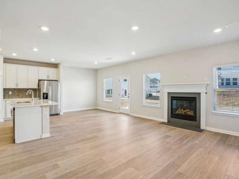 Spacious, unfurnished interior of a new home in Parkside at Grayson, Grayson (Image 14).