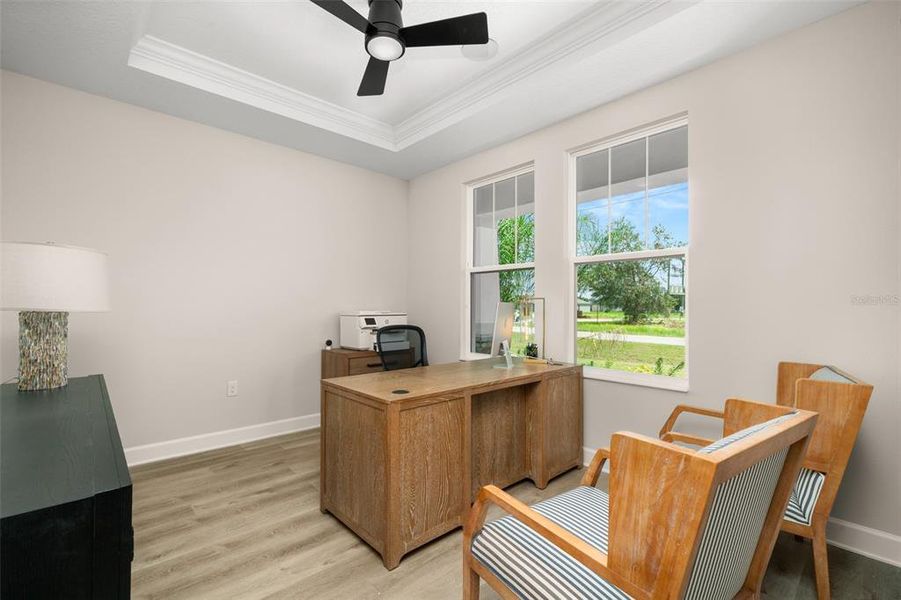Furnished interior view inside a new home in , Sebring (Image 12).