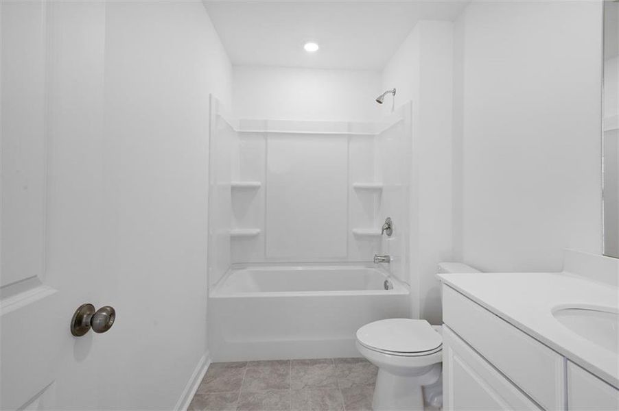 Furnished interior view inside a new home in Heritage River, Euharlee (Image 8).