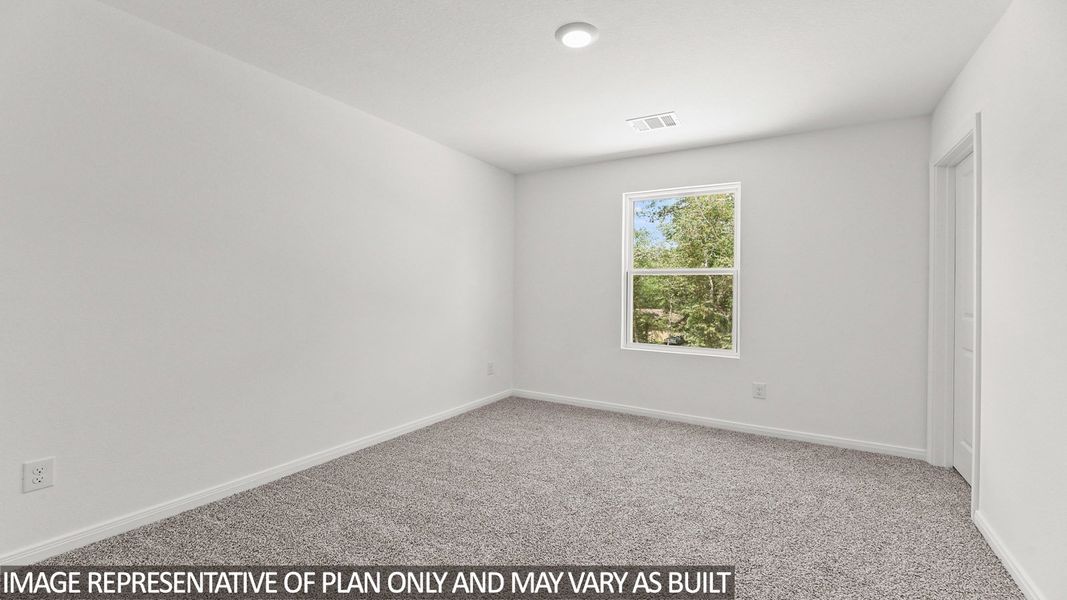 Spacious, unfurnished interior of a new home in Castles Edge, Willis (Image 12).