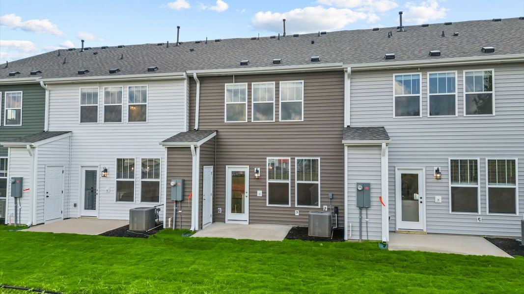 Top-notch exterior finishes in a select, well-established Piedmont community