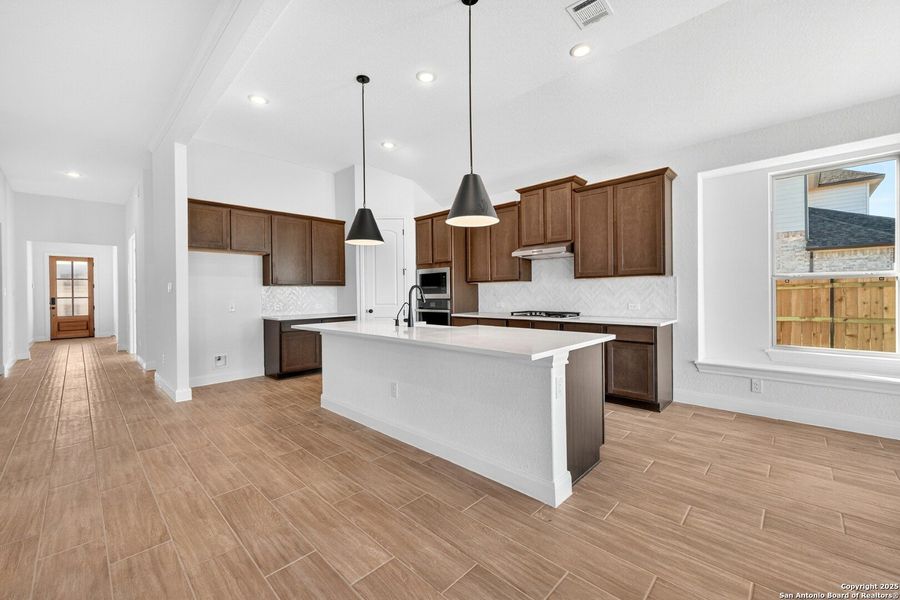 Furnished interior view inside a new home in Preserve at Annabelle Ranch, San Antonio (Image 6). Furnished interior view inside a new home in Preserve at Annabelle Ranch, San Antonio (Image 6).
