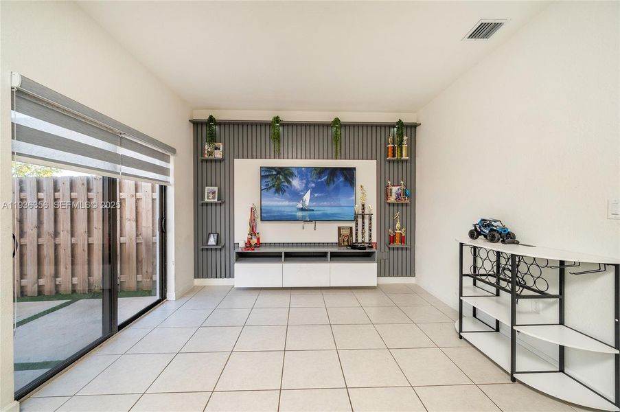 Furnished interior view inside a new home in , Miami (Image 9).
