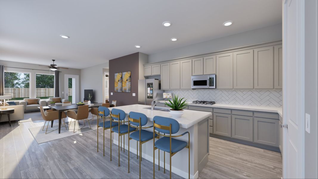 Representative furnished interior of a home built from the Llano by Tricoast Homes in Sunterra 40, Katy (Image 16). Representative furnished interior of a home built from the Llano by Tricoast Homes in Sunterra 40, Katy (Image 16).