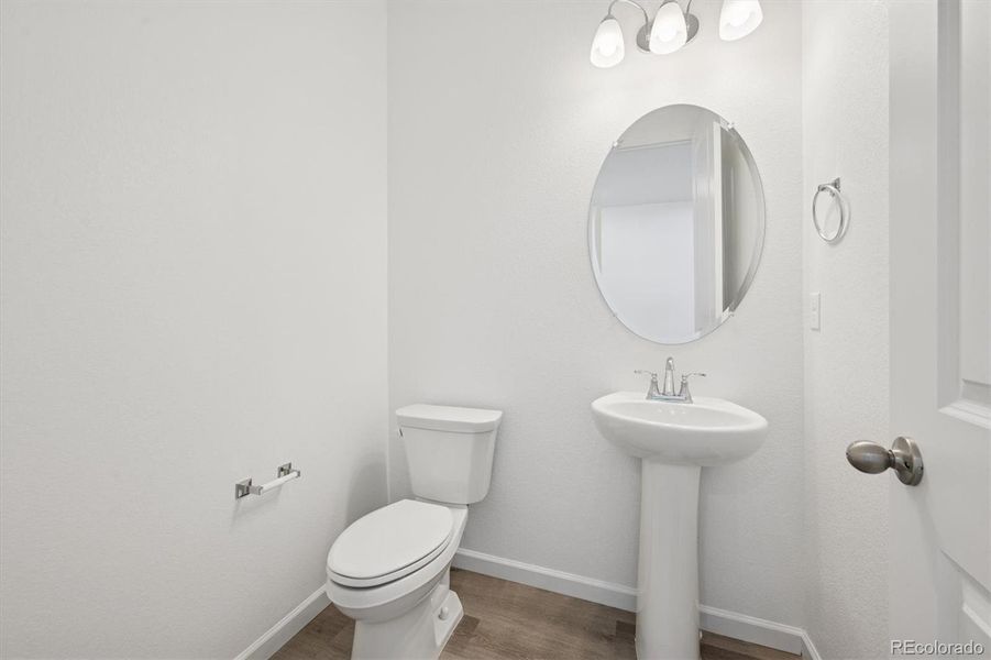 Furnished interior view inside a new home in Vista West, Keenesburg (Image 12).