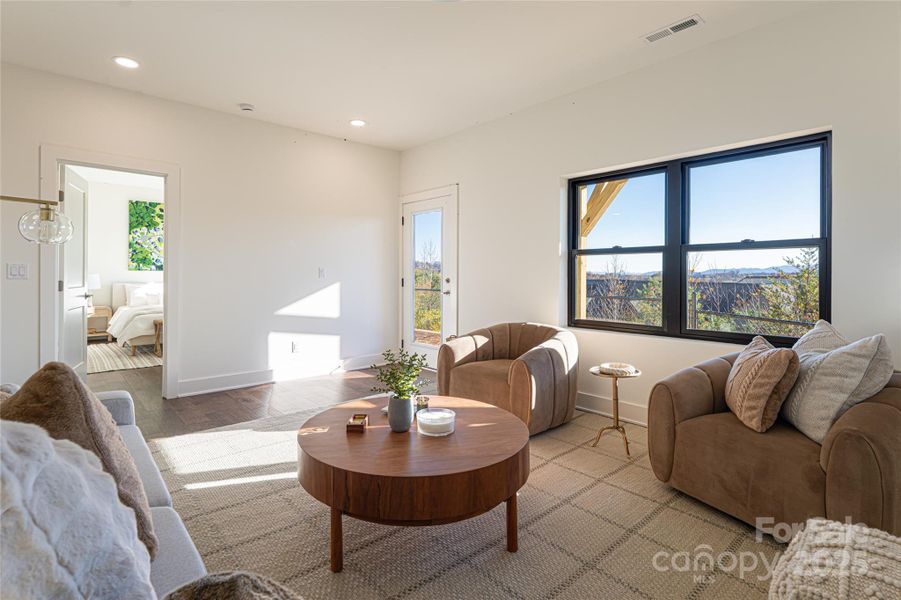 Lower level family room - Similar