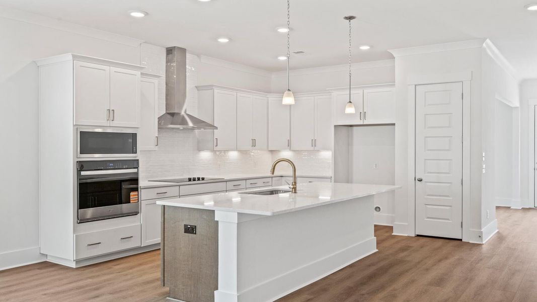 Furnished interior view inside a new home in Pamlico Terrace, Awendaw (Image 6).