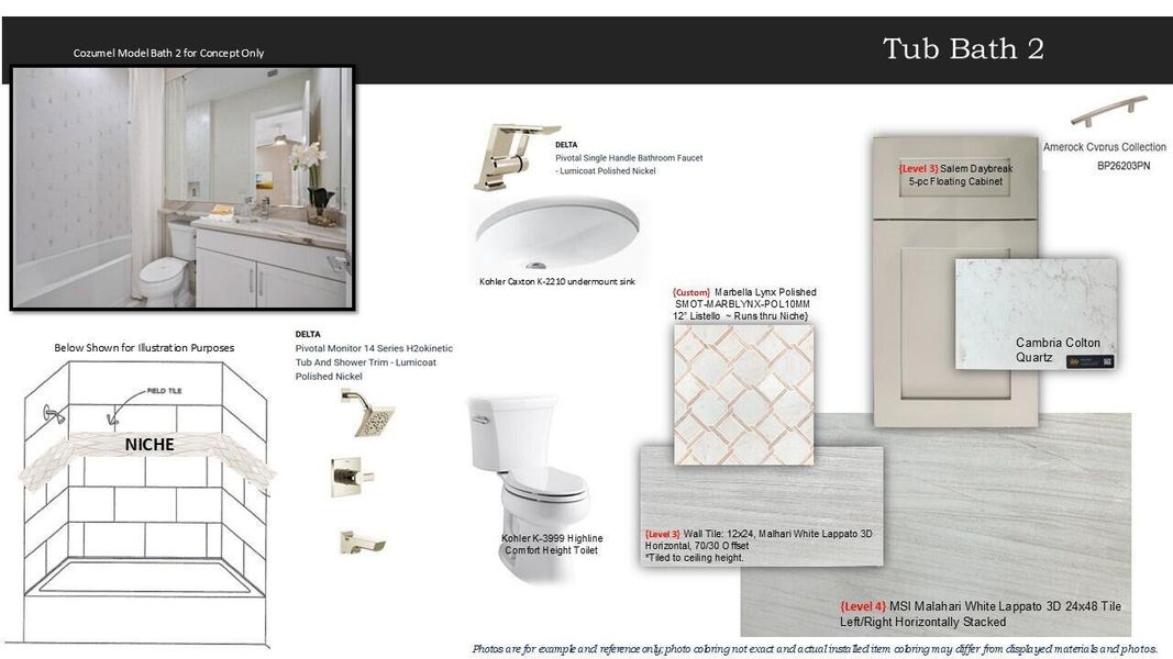 Sample of building materials used in homes in Coral Isles at Avenir, Palm Beach Gardens (Image 6).