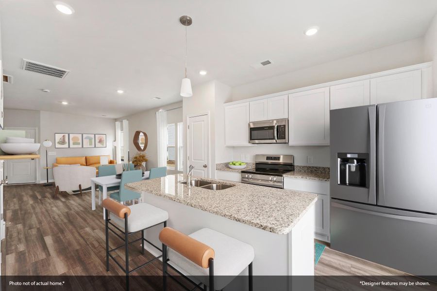 Furnished interior view inside a new home in Bluefield, Lexington (Image 4).