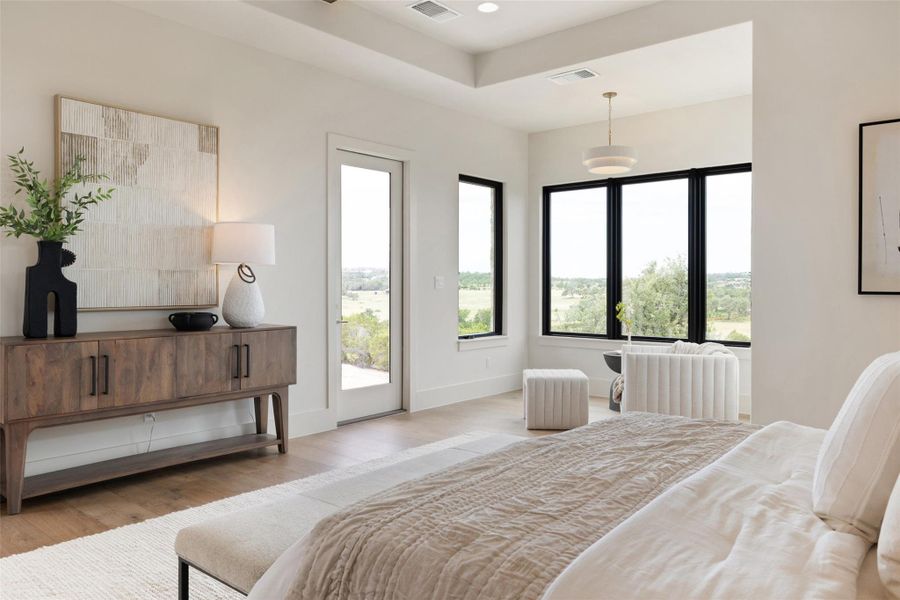 Furnished interior view inside a new home in , Austin (Image 9). Furnished interior view inside a new home in , Austin (Image 9).