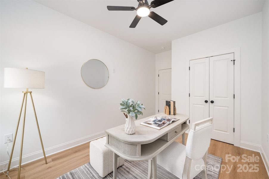 Furnished interior view inside a new home in , Charlotte (Image 22).