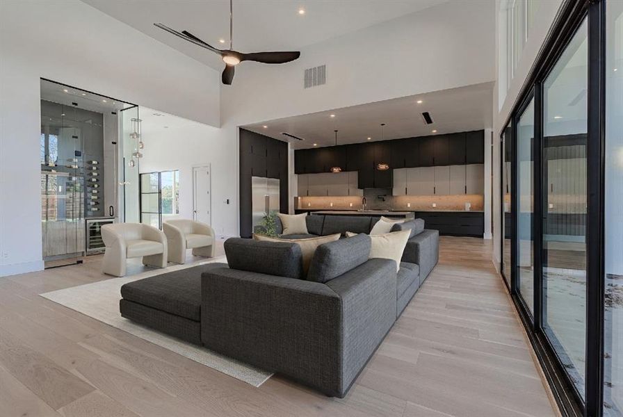 Furnished interior view inside a new home in , Dallas (Image 27).